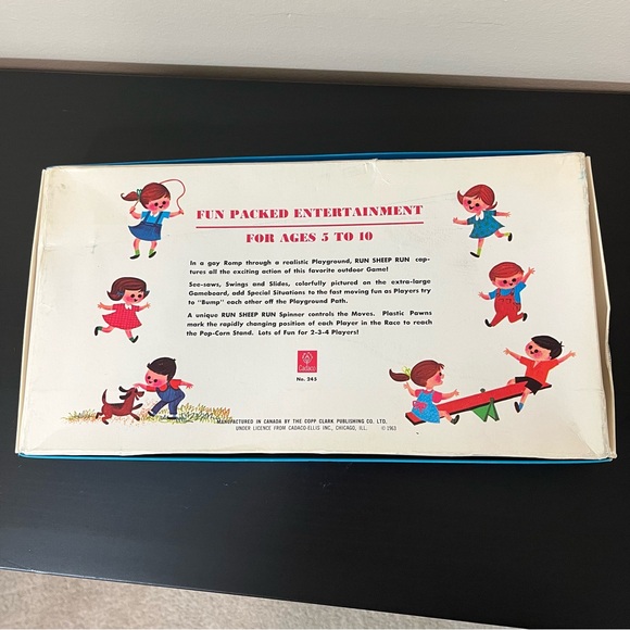 Vintage The Game of Run Sheep Run! By Mr. Fun Cadaco Ellis 1963 - Picture 9 of 13